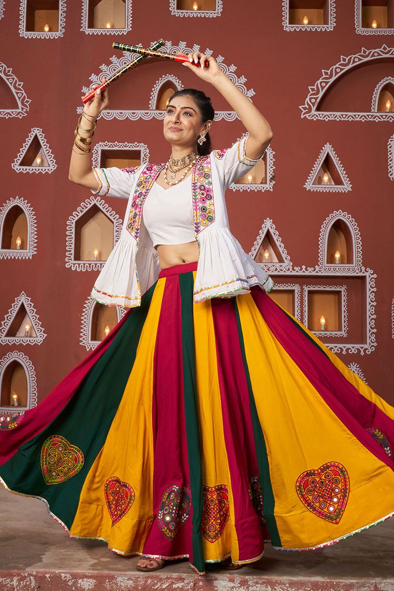 Jacket Style Chaniya Choli